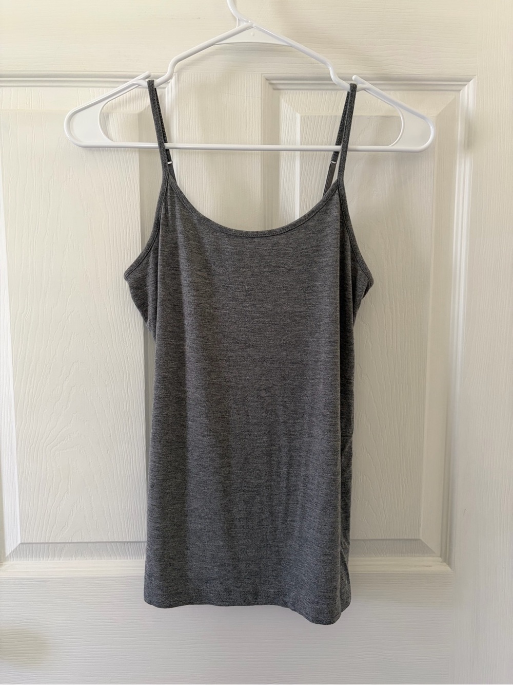 Merona Charcoal Gray Thin-Strap Knit Camisole